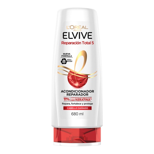 [7509552817539] Acondicionador Elvive Reparación Total 5 Caléndula y Ceramida 680 Ml