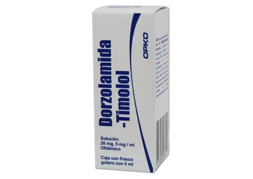 [75052812] Dorzolamida/Timolol 20/5 Mg Solución Oftálmico 5 Ml Genérico Opko 