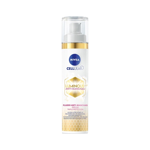 [4005900786487] Fluido Nivea Luminous Anti Manchas FPS50 40 Ml 