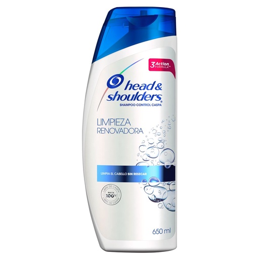 [7500435162265] Shampoo Head & Shoulders Limpieza Renovadora 650 Ml 