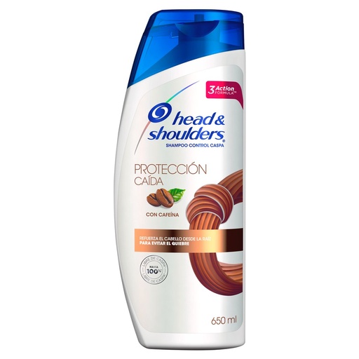 [7500435162586] Shampoo Head & Shoulders Protección Caída 650 Ml 
