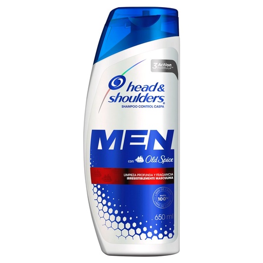 [7500435166249] Shampoo Head & Shoulders Men Old Spice 650 Ml 