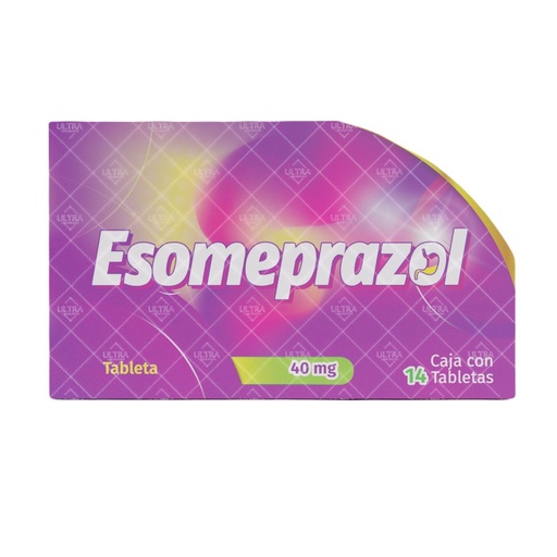 [7502216808430] Esomeprazol 40 Mg 14 Tabletas Genérico Ultra Lab 