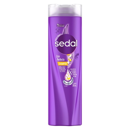 [7506306223059] Shampoo Sedal Co-Creations Liso Perfecto 300 Ml 