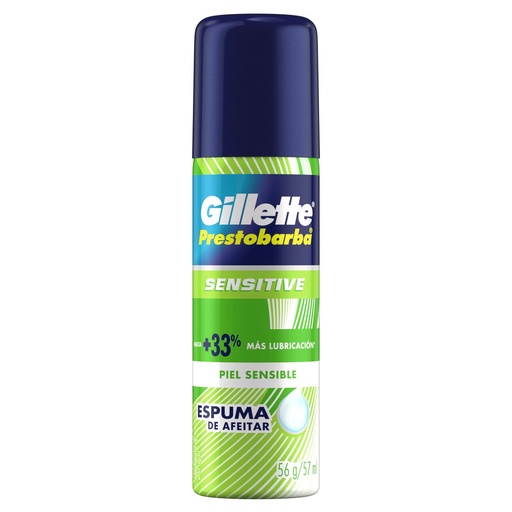 [75062613] Espuma Gillette Afeitar Sensitive 57 Ml 