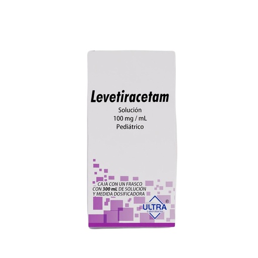 [7502216801325] Levetiracetam 100 Mg Solución 300 Ml Genérico Ultra Lab 