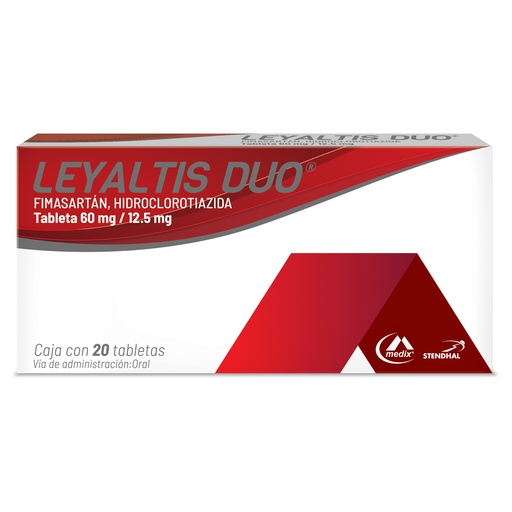 [7501701409831] Leyaltis Dúo 60/12.5 Mg 20 Tabletas 