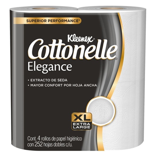 [7506425622016] Papel Hig Cottonelle Elegance C/4  