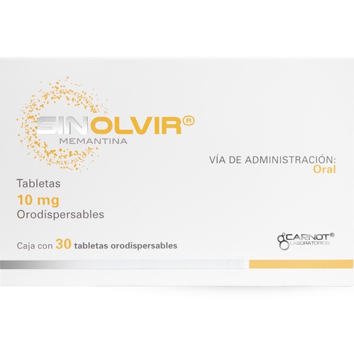 [7501124183844] Sinolvir 10 Mg Orodispersables 30 Tabletas 