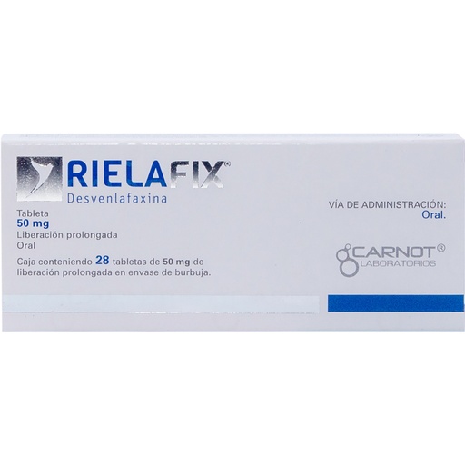 [7501124184070] Rielafix Liberación Prolongada 50 Mg 28 Tabletas 