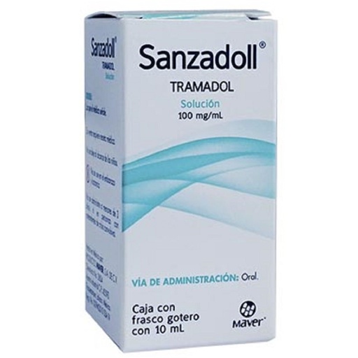 [7502009743986] Tramadol 100 Mg/Ml Solución 10 Ml Genérico Maver 