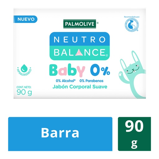 [7509546655079] Jabón Palmolive Neutro Balance Corporal Baby 0% 90 G 