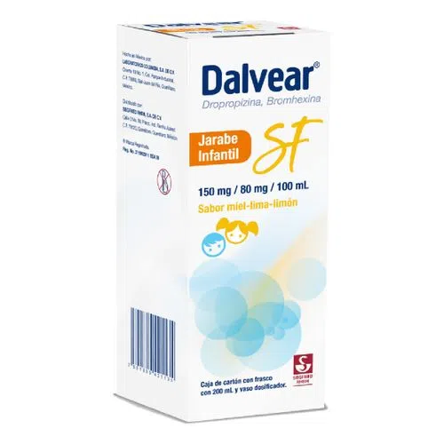 [7501300421135] Dalvear Sf 150/80 Mg Infantil Jarabe 200 Ml 