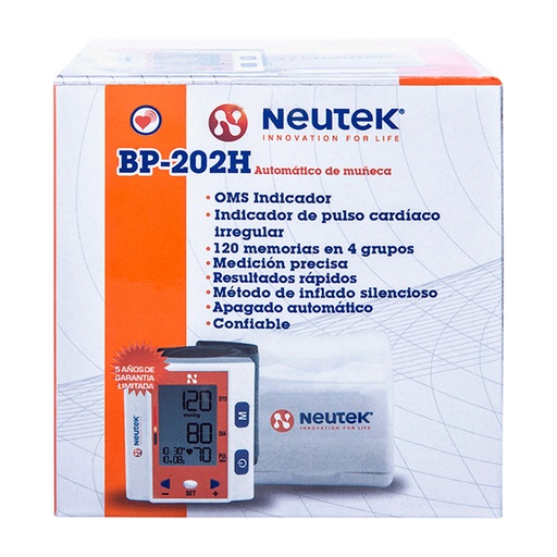 [859108003075] Baumanómetro Neutek Digita BP-202H
