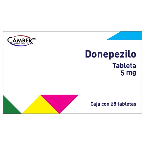 [7506442701817] Donepezilo 5 Mg 28 Tabletas 