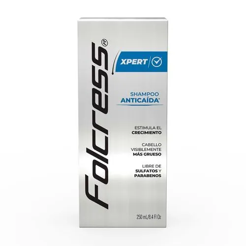 [7501022112212] Shampoo Folcress Xpert Anticaída 250 Ml 