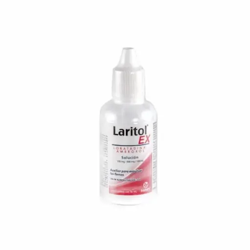 [7502009742798] Laritol Ex Loratadina/Ambroxol 100/600 Mg Solución 30 Ml Genérico Maver 