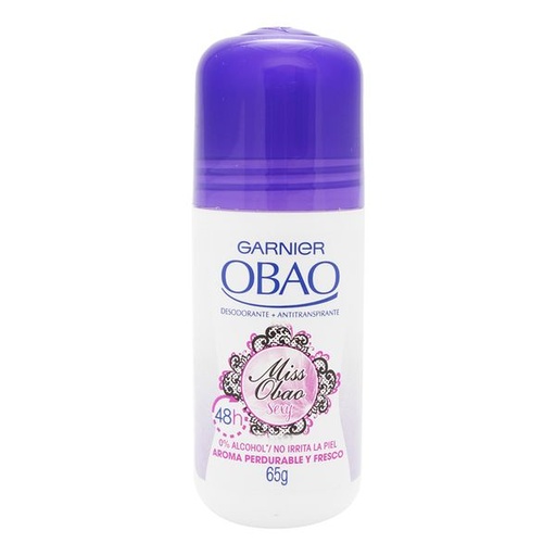 [7509552839012] Desodorante Garnier Obao Miss Sexy Roll On 65 G 