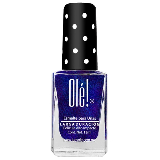 [7502271564326] Esmalte Olé Azul Neón 13 Ml 