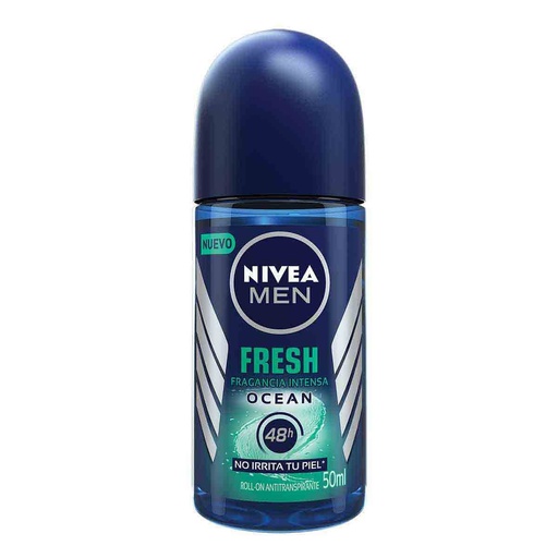 [4005900515896] Desodorante Nivea Fresh Ocean Roll On 50 Ml 