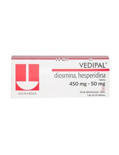 [7730979097284] Vedipal 450/50 Mg 30 Tabletas 