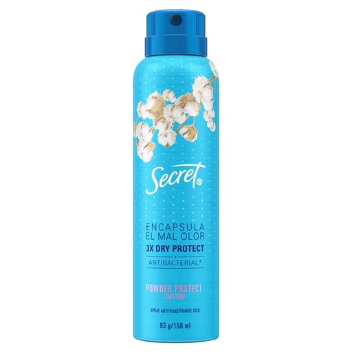 [7500435129329] Desodorante Secret Powder Protect Spray 150 Ml 