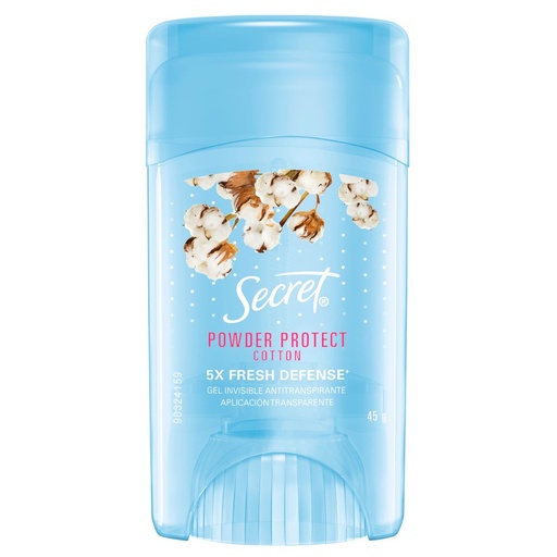 [7500435129374] Desodorante Secret Powder Stick Gel 45 G 