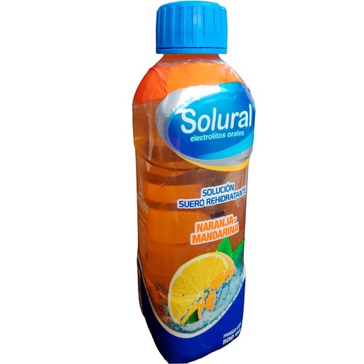 [7501349029200] Solural Electrolitos Naranja/Mandarina 500 Ml Genérico Amsa 