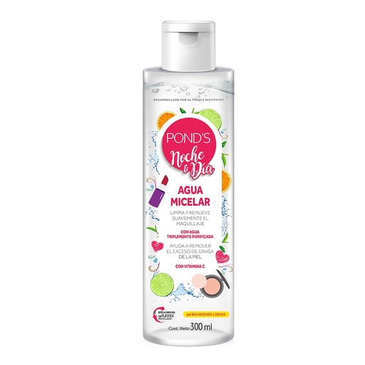 [7506306210967] Agua Micelar Pond's Día-Noche 300 Ml