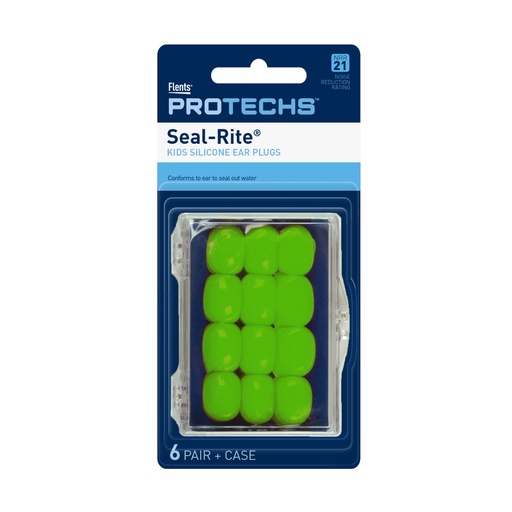[23185002652] Tapones Flents Silicón Oídos 6 Pares 