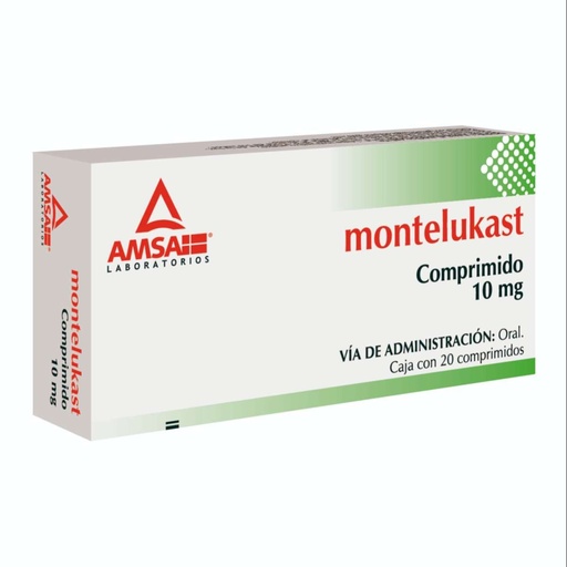 [7501349024991] Montelukast 10 Mg 20 Comprimidos Genérico Amsa 