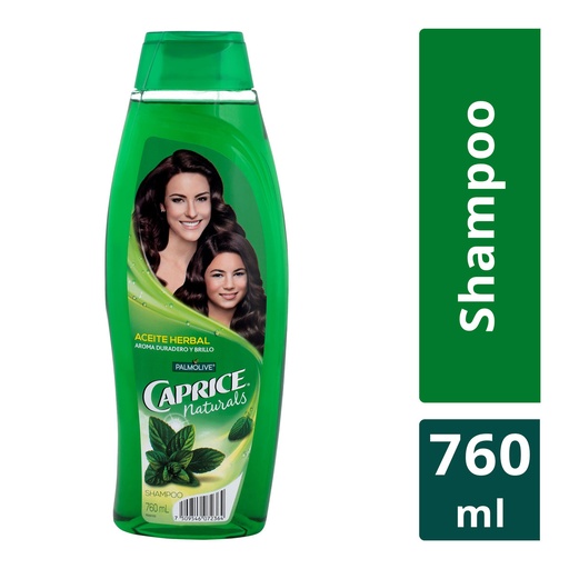 [7509546072364] Shampoo Caprice Aceite Herbal 760 Ml 