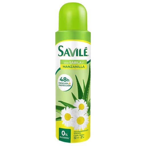 [7506306209763] Desodorante Savile Manzanilla Spray 150 Ml 