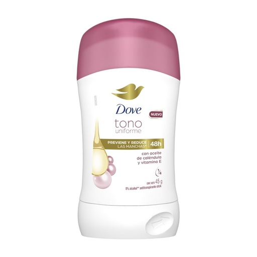 [75062828] Desodorante Dove Dermo Aclarant 48 H Stick 45 G 