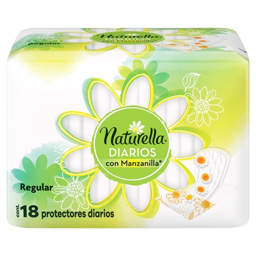[7501065922120] Protector Naturella Manzanilla Diarios 18 Piezas 