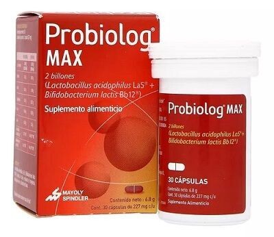 [3701427900436] Probiolog Max Suplemento Alimenticio 30 Cápsulas 
