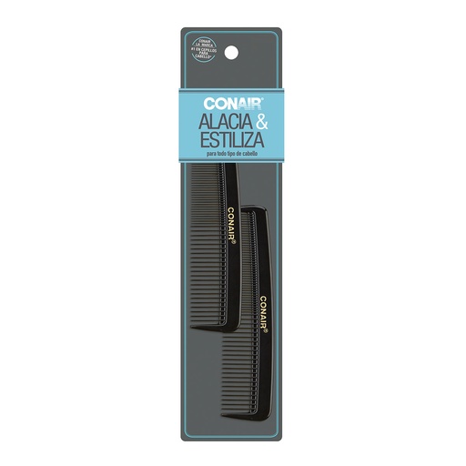 [74108935007] Peine Conair Bolsillo 93500M 2 Piezas 