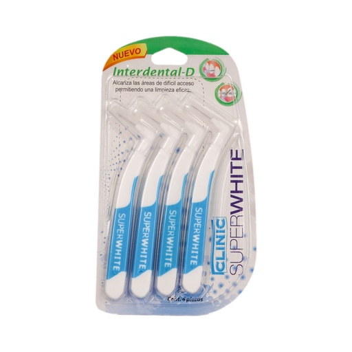 [7501072639073] Cepillo Dental Clinic Inter Dental D 4 Piezas 