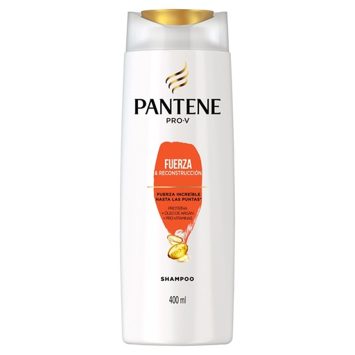 [7500435020244] Shampoo Pantene Fuerza Reconstruccción 400 Ml 