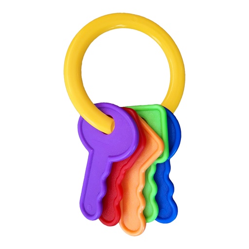 [48526000807] Mordedera Nuby Llaves Colores 3 Meses 