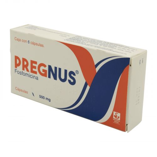 [7501300420497] Pregnus 500 Mg 6 Cápsulas 