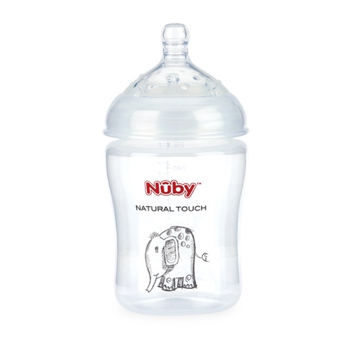[48526681013] Biberón Nuby Cuello Ancho 9Oz 270 Ml