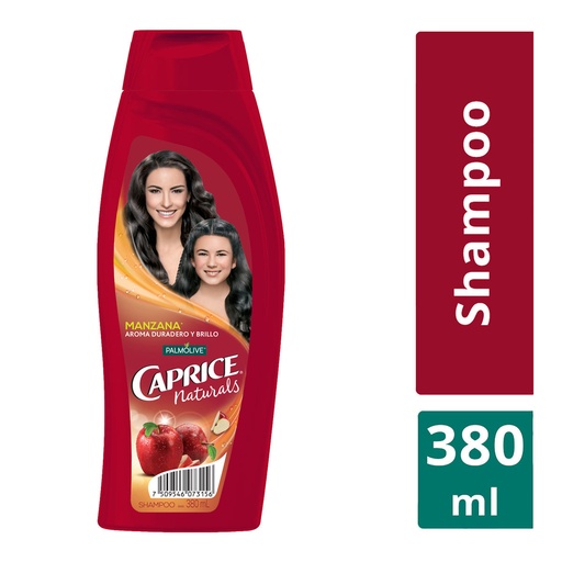 [7509546073156] Shampoo Caprice Naturals Manzana 380 Ml 