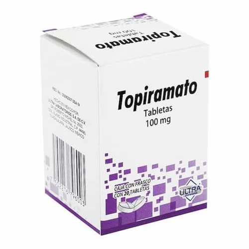 [7502216796003] Topiramato 100 Mg 20 Tabletas Genérico Ultra Lab 