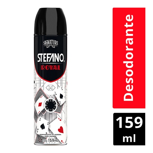 [7509546077253] Desodorante Stefano Royal Men Spray 113 G 