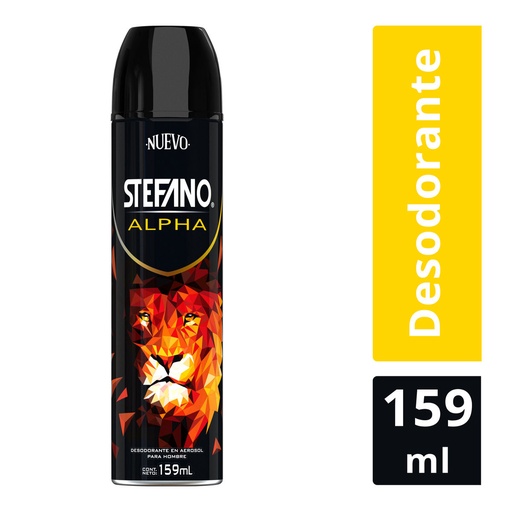 [7509546078434] Desodorante Stefano Alpha Men Spray 113 G 
