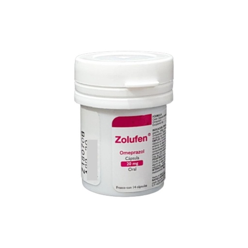 [7502223556263] Zolufen Omeprazol 20 Mg 14 Cápsulas Genérico Novo Nafar 
