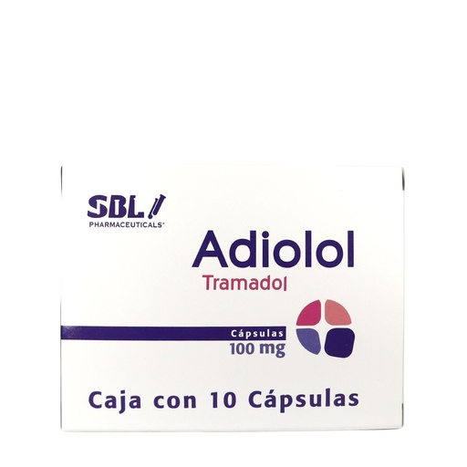 [725742762190] Tramadol 100Mg 10 Caps      Lgen   