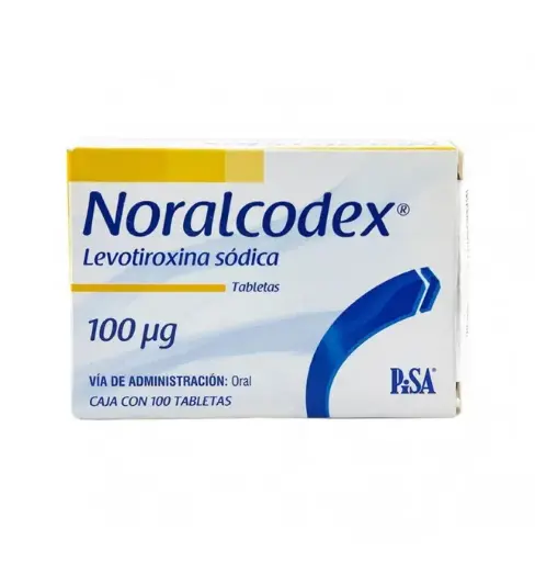 [7501125181955] Noralcodex 100 Mg Caja 100 Tabletas 