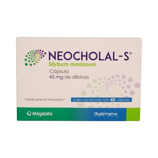 [7501390913930] Neocholal-S 45 Mg 42 Cápsulas 